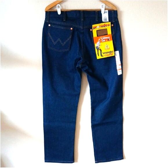 Vintage Wrangler Original Fit Cowboy Cut Competition Jeans New 34x30 - Picture 1 of 6